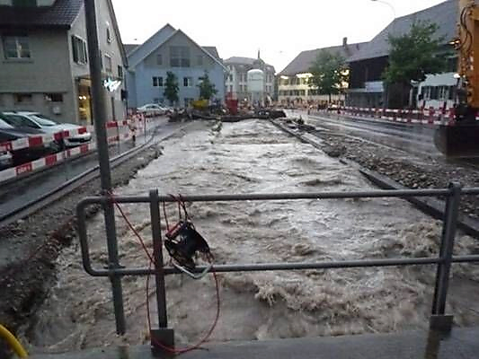 Hochwasser Sommer 2012